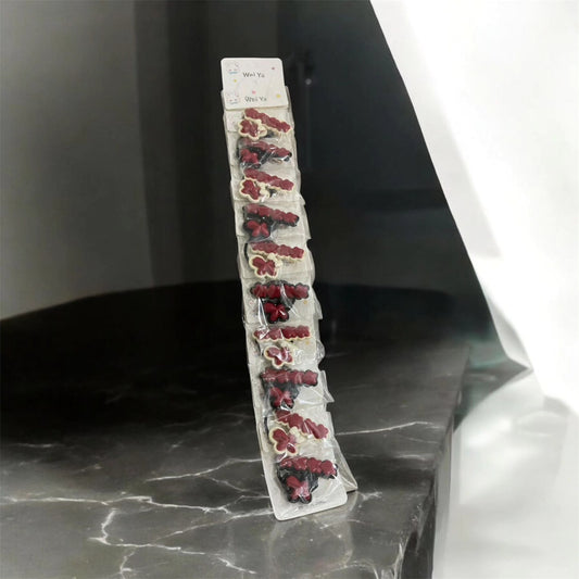 Ruby Charm Hair Clip